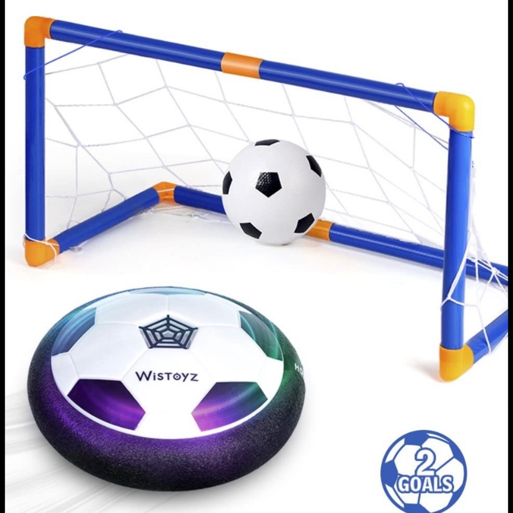 WisToyz Kids Toys Hover Soccer Ball Set